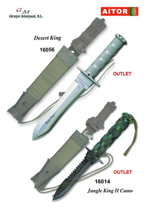 jungle king 2 camo knives.